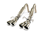 SLP 31078 - 2005-2008 Chevrolet Corvette LS2 LoudMouth II Cat-Back Exhaust System