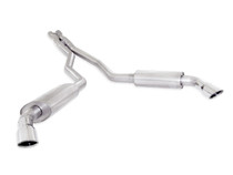 Stainless Works CA10CBL-LMF - 2010-15 Camaro 6.2L 3in Exhaust X-Pipe S-Tube Turbo Mufflers Polished Tips