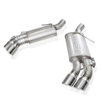 Stainless Works CA16RVMKSFC - Axleback Factory Connect With Valved Quad Tips