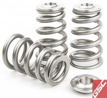 GSC Power Division 5086 - GSC P-D Toyota 2JZ-GTE Extreme Pressure Single Conical Valve Spring and Ti Retainer Kit