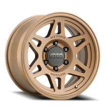 Method Wheels MR70678562925 - Aluminum Wheels 17x8.5 Bead Grip MR706 Bolt Pattern 6 On 120 Offset 25 Bronze BZ Method