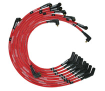 Moroso 52575 - Ford 351C/390/429/460 Sleeved Non-HEI 135 Boots Ultra Spark Plug Wire Set - Red