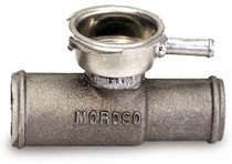 Moroso 63740 - Radiator Hose Filler - 1-1/2in Hose to 1-1/4in Hose - Cast Aluminum