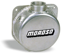 Moroso 63656 - Universal Coolant Expansion Tank - Stamped Filler Neck - 1qt - 2.652in