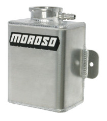 Moroso 63766 - Universal Coolant Expansion Tank - Billet Filler Neck - 1.25qt