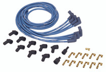 Moroso 72820 - Universal Ignition Wire Set - Blue Max - Solid Core - 90 Degree - 36in