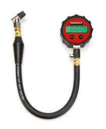 Moroso 89576 - Tire Pressure Gauge 0-100psi - Digital Backlit