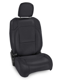 PRP Seats B040-02 - PRP 2018+ Jeep Wrangler JLU/4 Door/ Jeep Gladiator JT/ Rubicon Front Seat Covers (Pair) - All Black