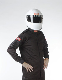 Racequip 111006 - Black SFI-1 1-L Jacket - XL