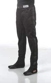 Racequip 112005 - Black SFI-1 1-L Pants Large
