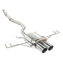 Remark RK-C1076H-04 - 2017+ Honda Civic Sport (Non-Resonated) Cat-Back Exhaust w/Stainless Steel Tip Cover