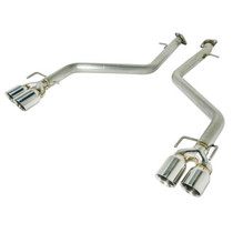 Remark RO-TSE3-D - 2017+ Lexus IS250/IS350 Axle Back Exhaust w/Stainless Steel Double Wall Tip