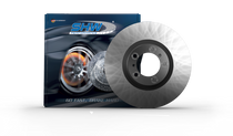 SHW Performance MRX31572 - SHW 14-17 Maserati Ghibli 3.0L RWD w/Sngl Piston Rear Caliper Rear Smooth MB Brake Rotor (670030934)
