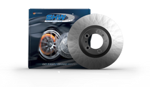 SHW Performance PRR39924 - SHW 17-20 Porsche Panamera 4 3.0L w/18in Wheel Right Rear Smooth Monobloc Brake Rotor (971615602F)