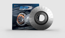 SHW Performance VFR37812 - SHW 05-09 Volkswagen Touareg 3.2L/4.2L w/330mm Rotors Right Front Smooth MB Brake Rotor (7L6615302P)