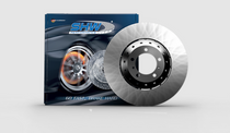 SHW Performance VRX47362 - SHW 16-20 Bentley Bentayga 6.0L Rear Smooth Lightweight Brake Rotor (4M0615601N)