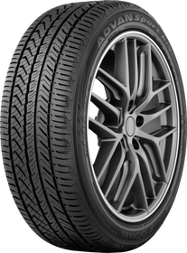 Yokohama 110140615 - Advan Sport A/S+ Tire - 215/50R17 95W