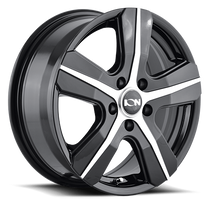 ION Wheels 101-6631B - Cast Aluminum Wheels 101 GB 18x8 Machined Face Gloss Black 5 On 108 Bolt Pattern 50 Offset