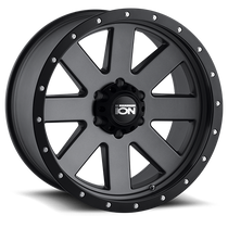 ION Wheels 134-8950MG18 - Cast Aluminum Wheels 134 GY 18x9 Black Beadlock Matte Gunmetal Gray 5 On 150 Bolt Pattern 18 Offset