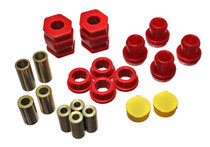 Energy Suspension 16.3114R - 96-00 Honda Civic/CRX Red Front Control Arm Bushing Set