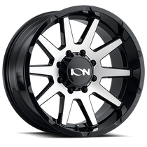 ION Wheels 143-2136BM - Cast Aluminum Wheels 143 GBM 20x10 Machined Face Gloss Black 6 On 135 Bolt Pattern -19 Offset