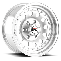 ION Wheels 71-5783 - Cast Aluminum Wheels 71 15x7 Machined Silver 6 On 139.7 Bolt Pattern -6 Offset