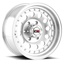 ION Wheels 71-5885 - Cast Aluminum Wheels 71 15x8 Machined Silver 5 On 139.7 Bolt Pattern -19 Offset