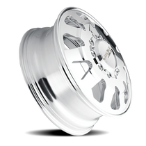 Mayhem 8181-22820P - Dually Wheels Challenger 8181 PO 22x8.25 Front Dually Polished 169 Off Set 10 Lug 11.28 BSM 170.1 Bore Cast Aluminum