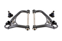 BMR AA027H - 67-69 1st Gen F-Body Pro-Touring Upper A-Arms w/ Tall Ball Joint (Delrin) - Black Hammertone
