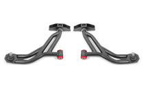 BMR AA754H - 10-14 Ford Mustang / Shelby GT500 Non-Adj. Lower A-Arms (Poly/Delrin) - Black Hammertone