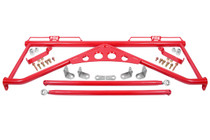 BMR HB760R - 15-20 Ford Mustang Harness Bar - Red
