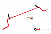 BMR SB023R - 05-10 S197 Mustang Rear Solid 22mm Sway Bar Kit w/ Bushings & Billet Links - Red