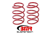 BMR SP011R - 05-14 S197 Mustang GT Front Performance Version Lowering Springs - Red