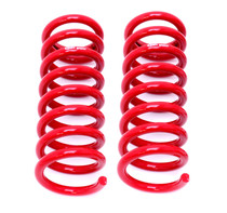 BMR SP034R - 64-72 A-Body Front Lowering Springs - Red