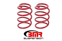 BMR SP071R - 07-14 Shelby GT500 Front Performance Version Lowering Springs - Red