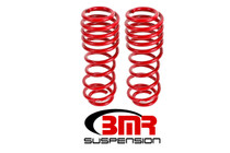 BMR SP074R - 07-14 Shelby GT500 Rear Handling Version Lowering Springs - Red