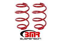 BMR SP089R - 15-17 S550 Mustang Front Performance Version Lowering Springs - Red