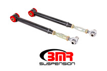 BMR TCA021H - 05-14 S197 Mustang On-Car Adj. Lower Control Arms / Rod End Combo (Poly) - Black Hammertone