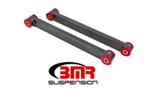 BMR TCA032H - 05-14 S197 Mustang Non-Adj. Boxed Lower Control Arms (Polyurethane) - Black Hammertone