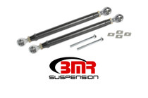 BMR TR007H - 16-17 6th Gen Camaro Rear Double Adj. Rod Ends Toe Rods - Black Hammertone