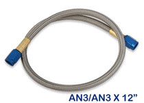 NOS 15030NOS - Stainless Steel Braided Hose