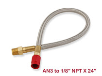 NOS 15060-2NOS - Stainless Steel Braided Hose