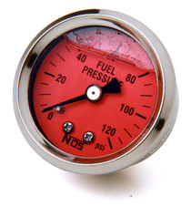 NOS 15907NOS - Fuel Pressure Gauge EFI