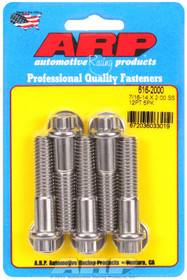 ARP 616-2000 - S/S Bolt Kit 12pt 5pk 7/16-14 x 2.000