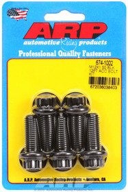 ARP 674-1002 - M12 x 1.50 x 30 12pt Black Oxide Bolts (5/pkg)