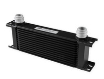 Earl's Performance 413-16ERL - UltraPro Oil Cooler; Black; 13 Row; -16AN Male; Wide;