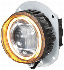 Hella 011988071 - 90mm LED L4060 High Beam Module w/ Indicator w/o Pulse Generator