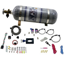 Nitrous Express 20941-12 - 13-16 Dodge Dart 1.4L Turbo Nitrous Plate Kit (35-100HP) w/Composite Bottle