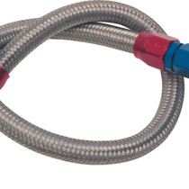 Edelbrock 8123 - Fuel Line Braided Stainless for SBC ( Use w/ 8134 )