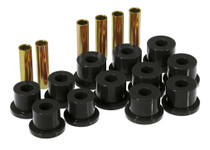 Prothane 7-1008-BL - 73-87 GM Rear Spring & Shackle Bushings (w/ 1.75in Bushings) - Black